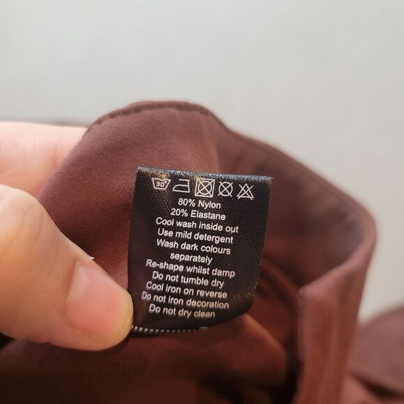 Balance Athletica Cropped Zip Up Jacket Size Medium Brown - Picture 6 of 8